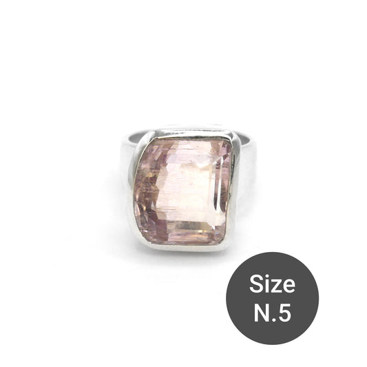 Pink Kunzite Cinderella Ring