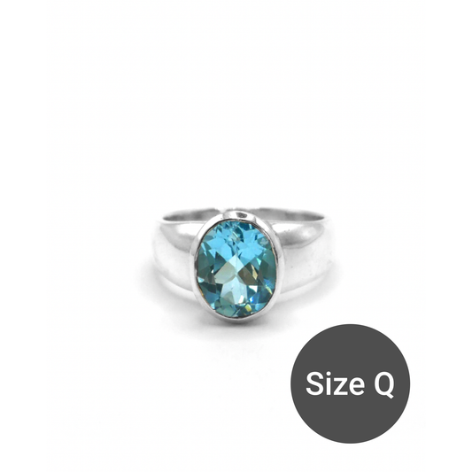 Topaz Midi Cinderella Ring