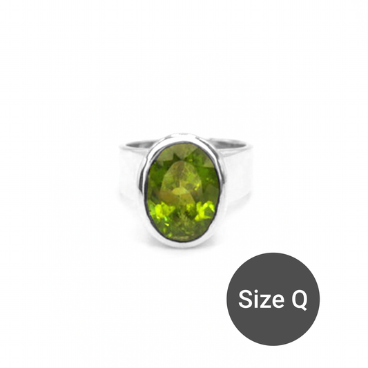 Peridot Cinderella Ring