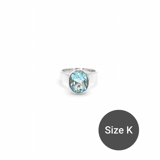 Topaz Oval Sweetie Ring