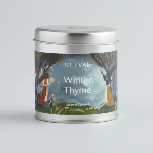 Winter Thyme Candle Tin, St. Eval