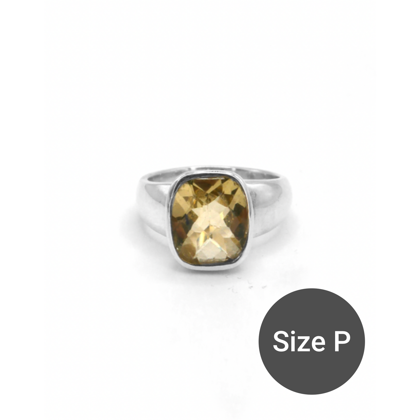 Lemon Quartz Midi Cinderella Ring