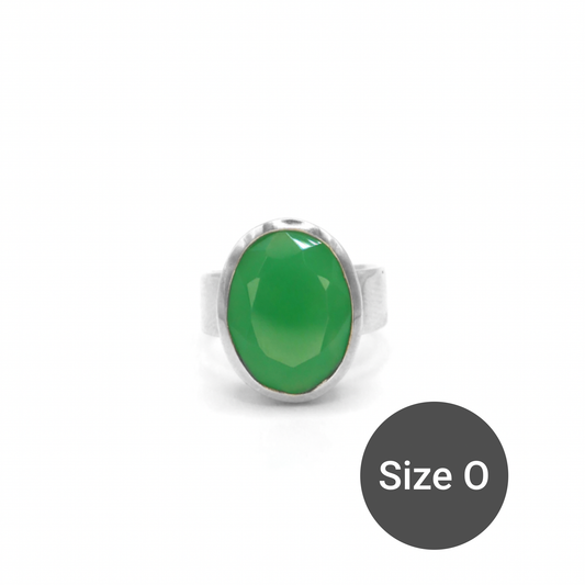 Chrysoprase Maxi Cinderella Ring