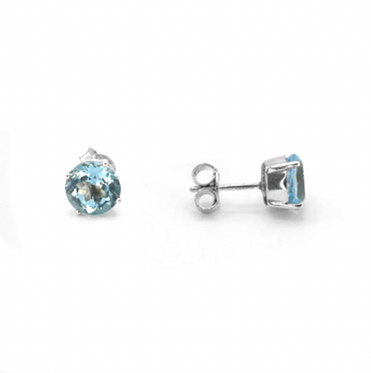 Topaz Stud Earrings