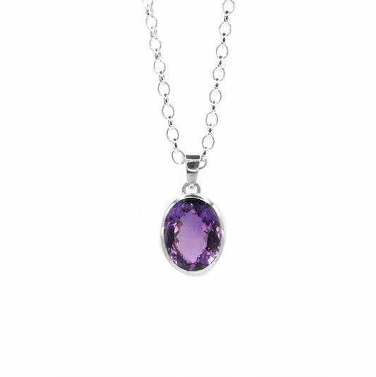 Purple Amethyst Maxi Necklace