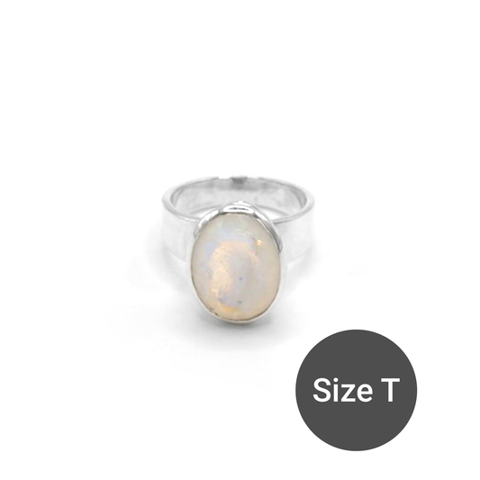 Moonstone Cinderella Ring