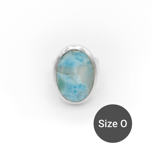 Larimar Cinderella Ring