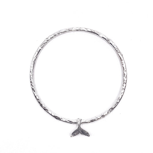 Whale Tail Bangle