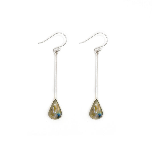 Labradorite Earrings